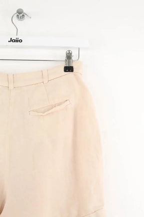 Mini short Des Petits Hauts Touquet Ecru en Lin