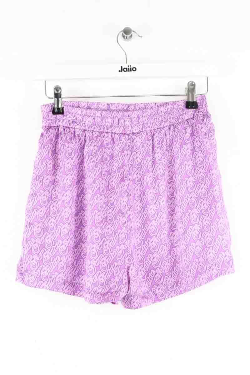 Mini short From Future Violet en Soie