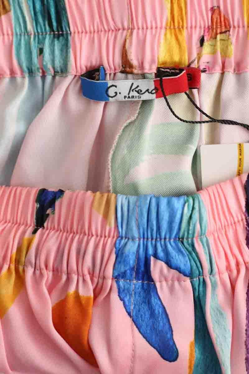 Mini short G. Kero Rose en Polyester