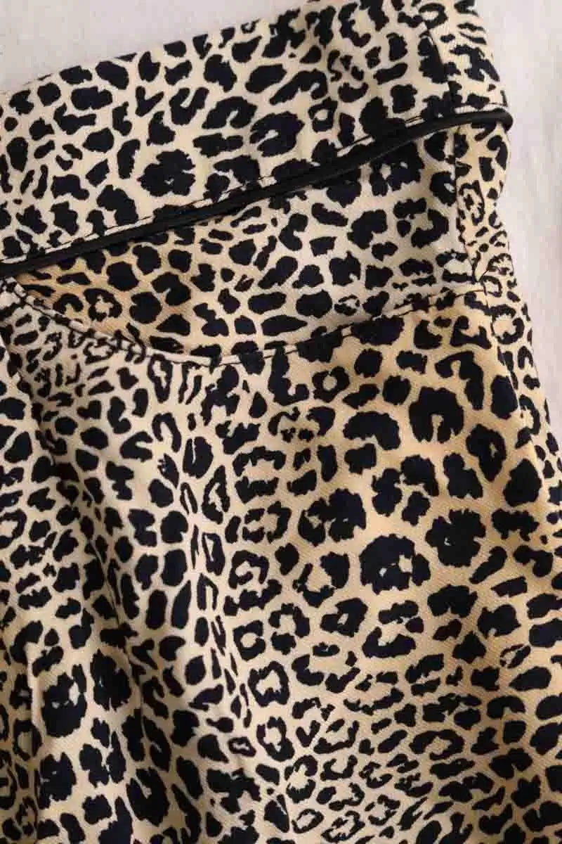 Mini short Heimstone Marron en Viscose