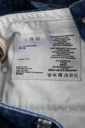 Mini short Iro Bleu en Coton