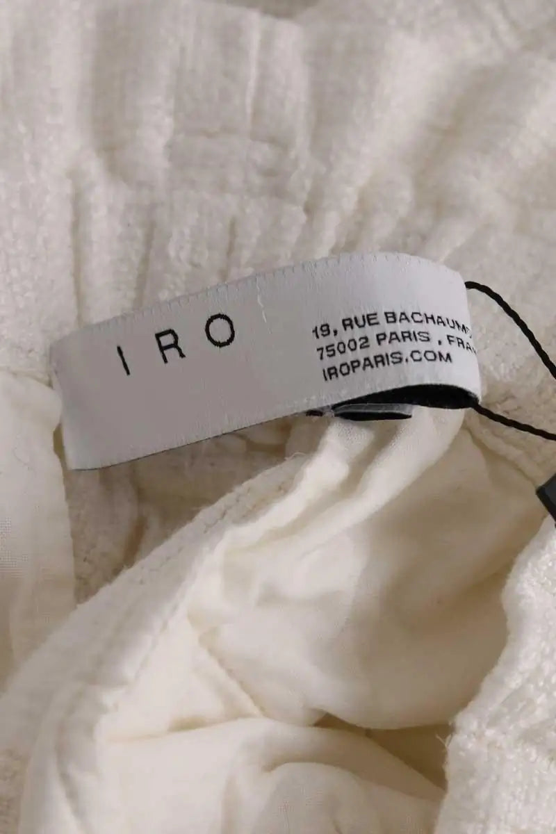 Mini short Iro Ecru en Viscose