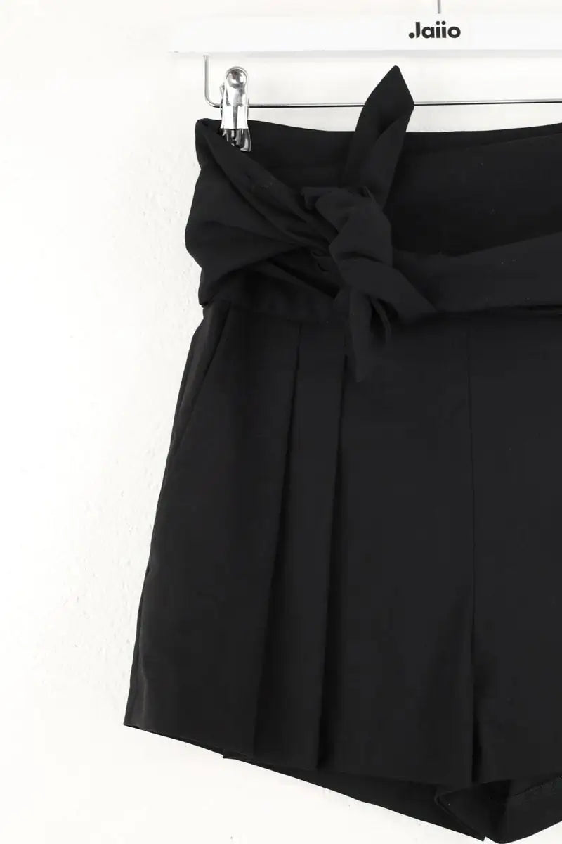 Mini short Iro Noir en Coton - élasthanne