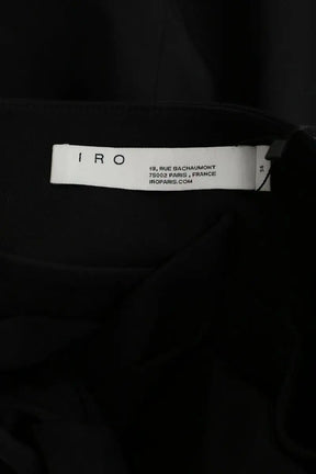 Mini short Iro Noir en Coton - élasthanne