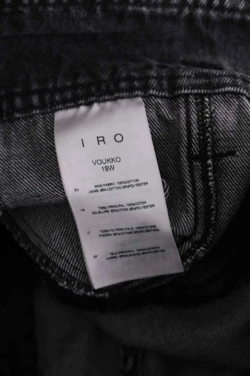 Mini short Iro Voukko Gris en Coton
