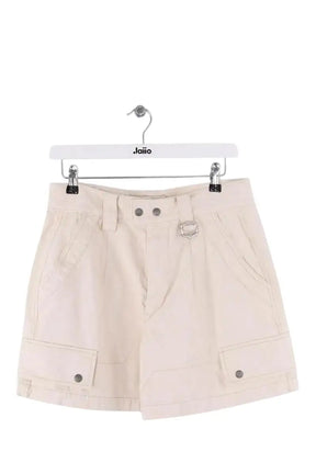 Mini short Isabel Marant Ecru en Coton, taille L - Seconde Main