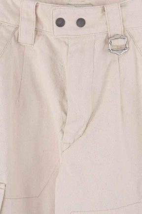 Mini short Isabel Marant Ecru en Coton