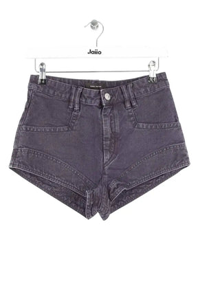 Mini short Isabel Marant Neidali Anthracite en Coton, taille S - Seconde Main
