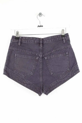 Mini short Isabel Marant Neidali Anthracite en Coton