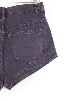 Mini short Isabel Marant Neidali Anthracite en Coton