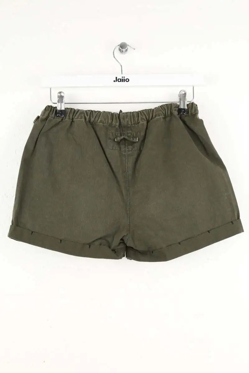 Mini short Jean Paul Gaultier Kaki en Coton