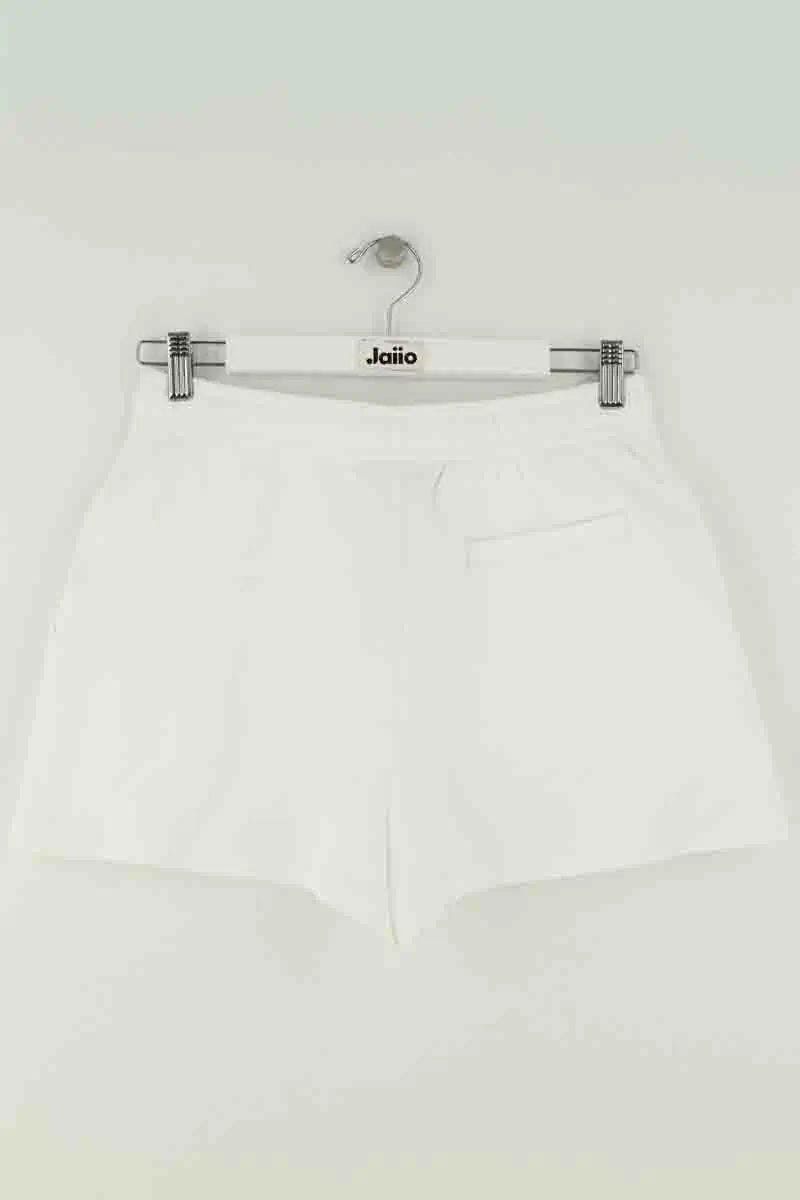 Mini short Lacoste Blanc en Coton