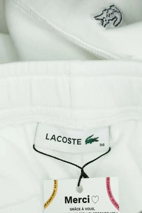 Mini short Lacoste Blanc en Coton