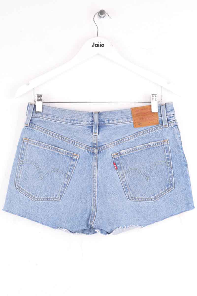 Mini short Levi's 501 Bleu en Coton