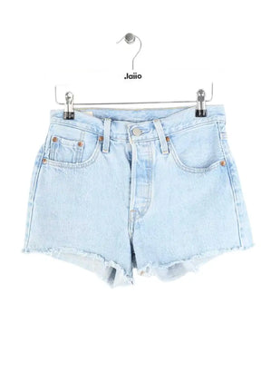 Mini short Levi's 501 Bleu en Coton, taille S - Seconde Main
