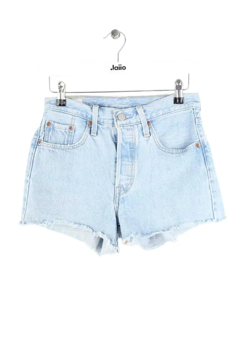 Mini short Levi's 501 Bleu en Coton, taille S - Seconde Main