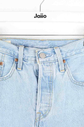 Mini short Levi's 501 Bleu en Coton