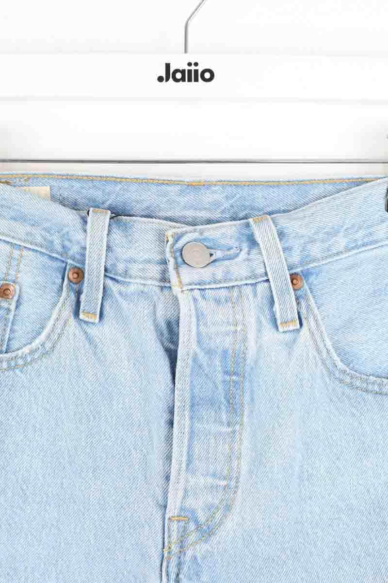 Mini short Levi's 501 Bleu en Coton