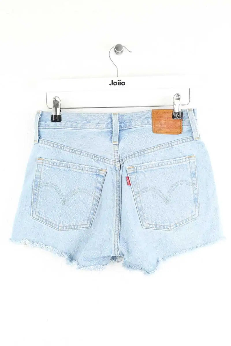 Mini short Levi's 501 Bleu en Coton