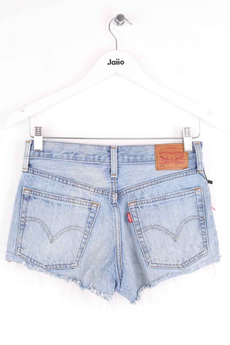 Mini short Levi's 501 Bleu en Coton