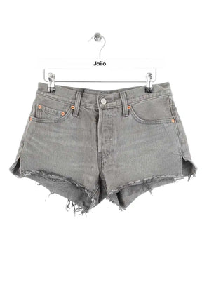 Mini short Levi's 501 Gris en Coton, taille S - Seconde Main