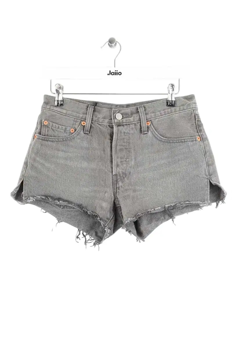 Mini short Levi's 501 Gris en Coton, taille S - Seconde Main