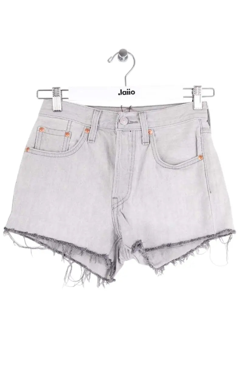 Mini short Levi's 501 Gris en Coton, taille XS - Seconde Main