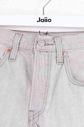 Mini short Levi's 501 Gris en Coton