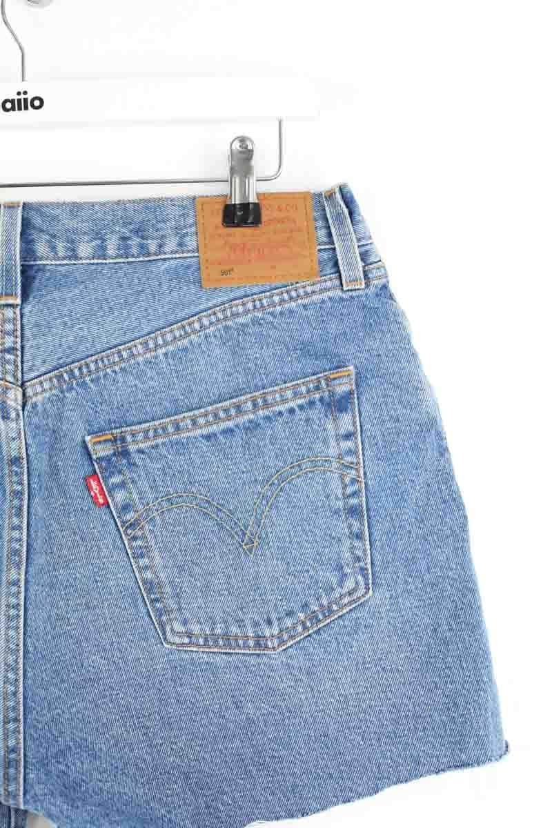 Mini short Levi's Bleu en Coton