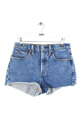 Mini short Levi's Bleu en Coton, taille M - Seconde Main
