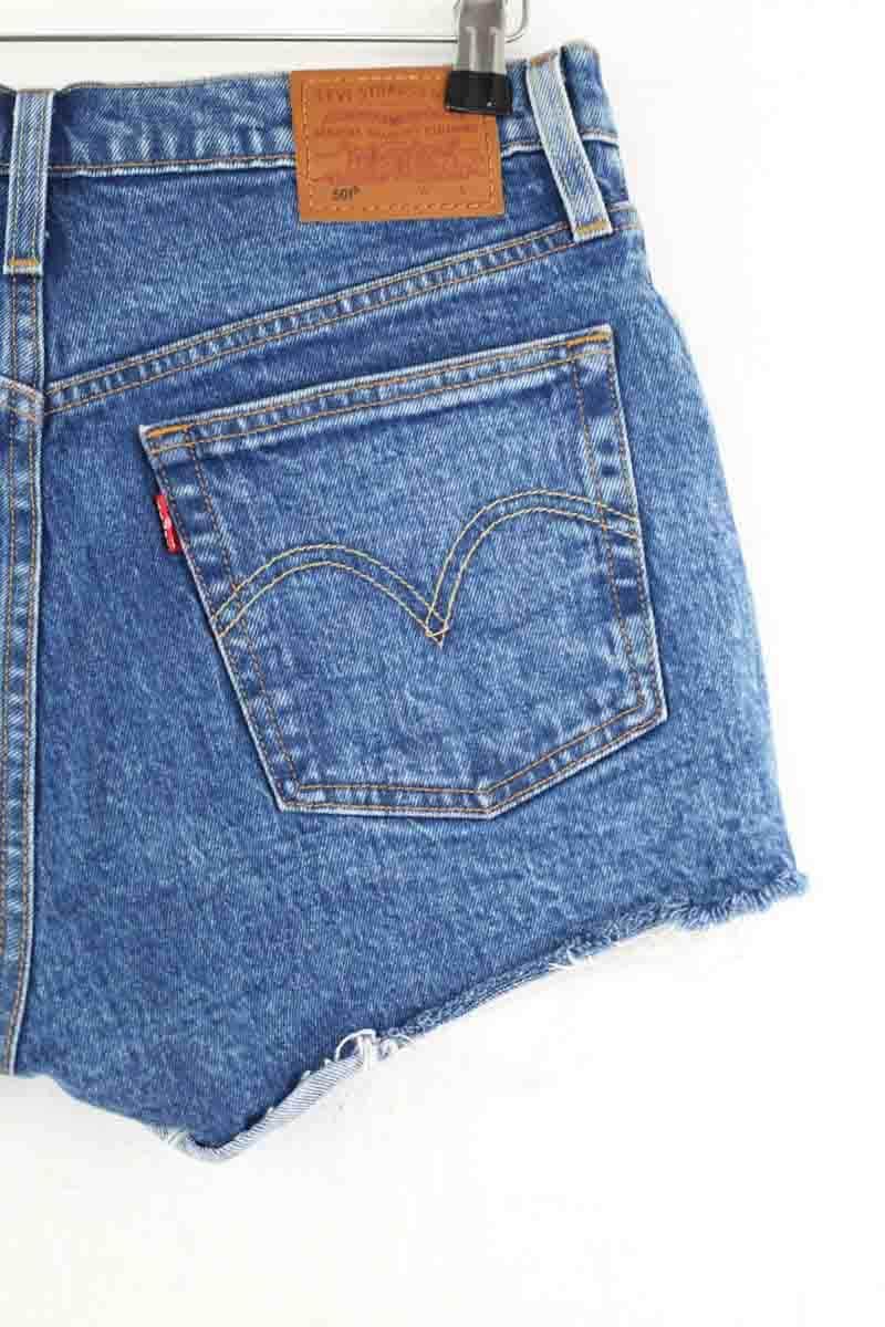 Mini short Levi's Bleu en Coton