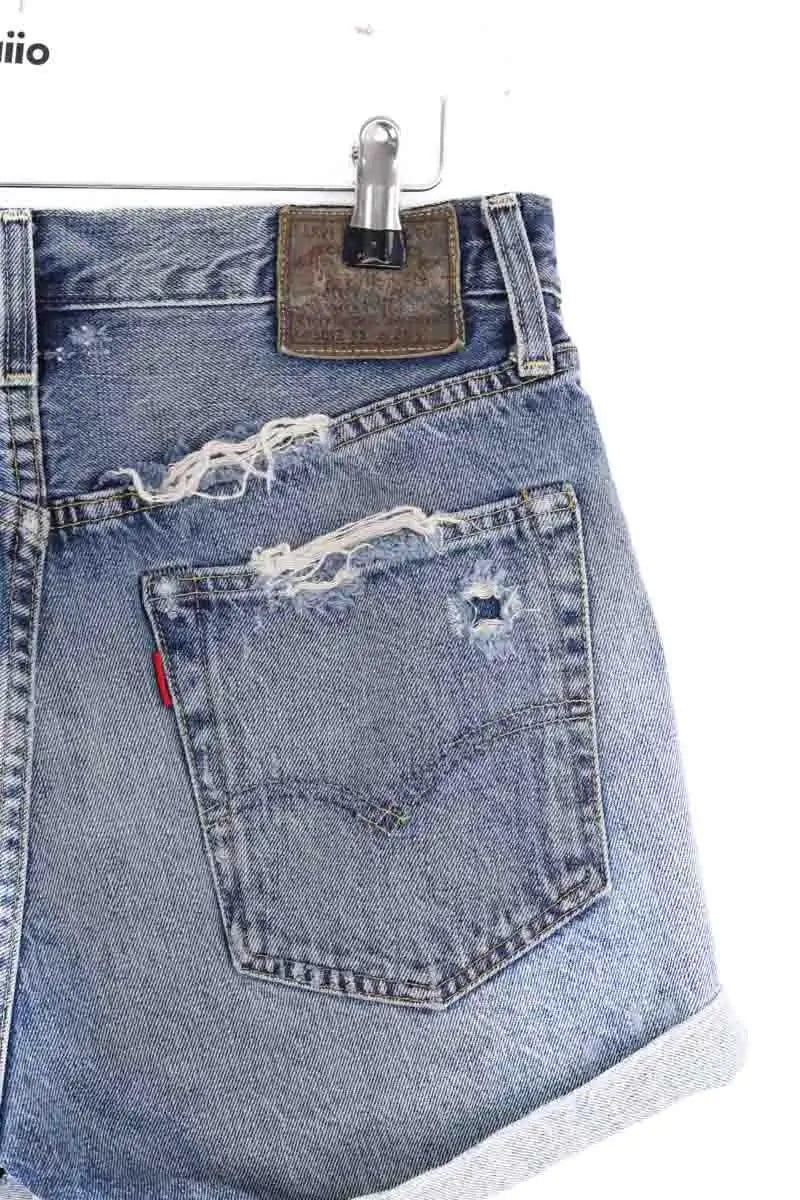 Mini short Levi's Bleu en Coton