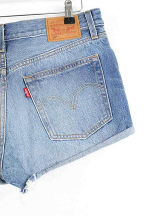 Mini short Levi's Bleu en Coton