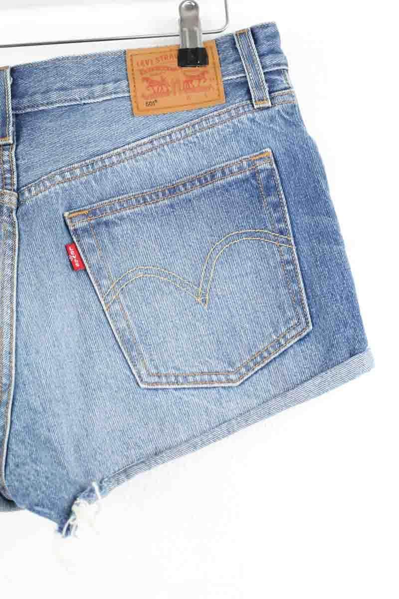 Mini short Levi's Bleu en Coton