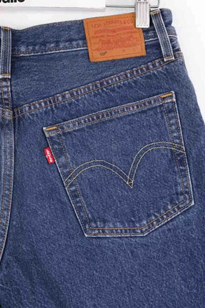 Mini short Levi's Bleu en Coton