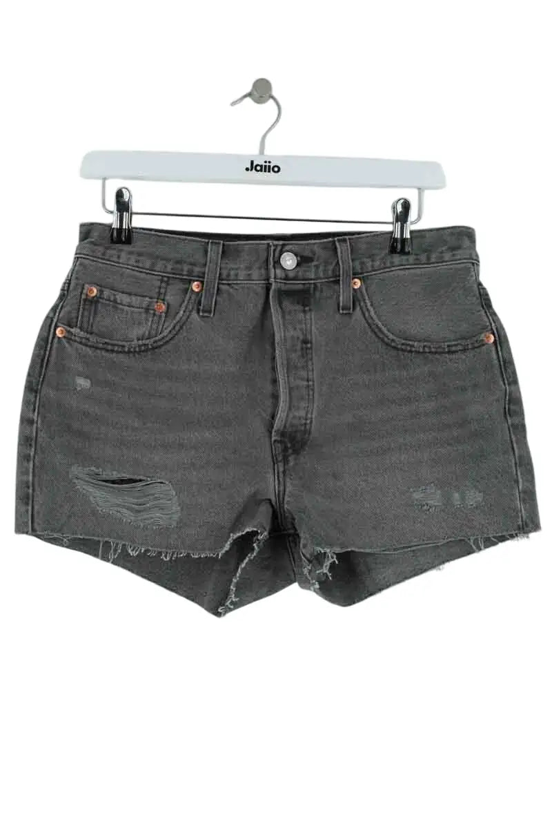 Mini short Levi's Gris en Coton, taille L - Seconde Main