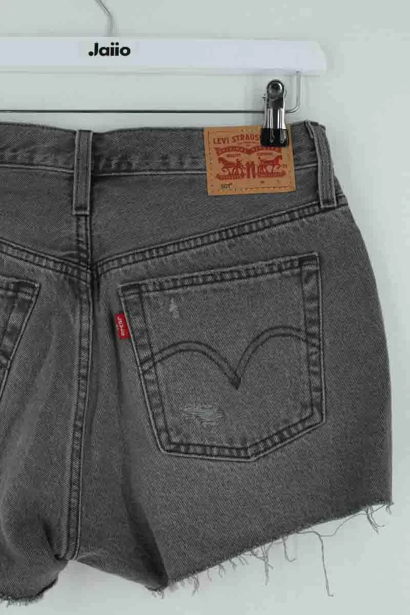 Mini short Levi's Gris en Coton