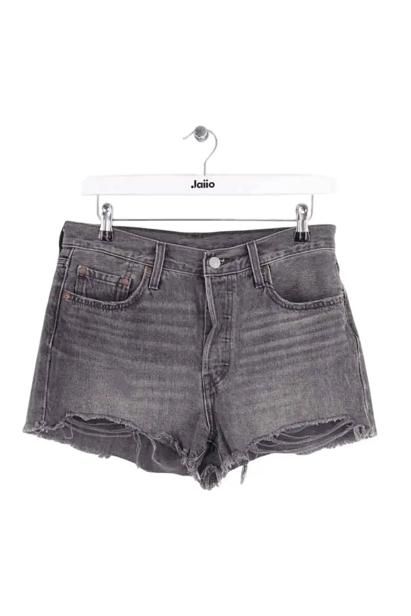 Mini short Levi's Gris en Coton, taille M - Seconde Main