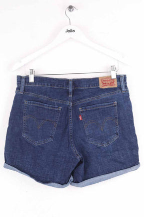 Mini short Levi's Mid Length Short Bleu en Coton