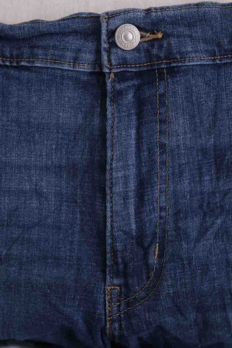 Mini short Levi's Mid Length Shorts Bleu en Coton