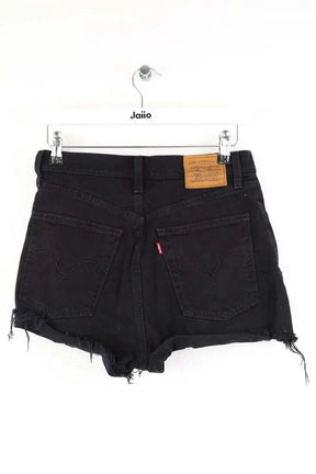 Mini short Levi's Noir en Coton - élasthanne