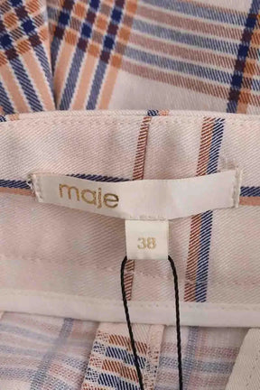 Mini short Maje Beige en Viscose