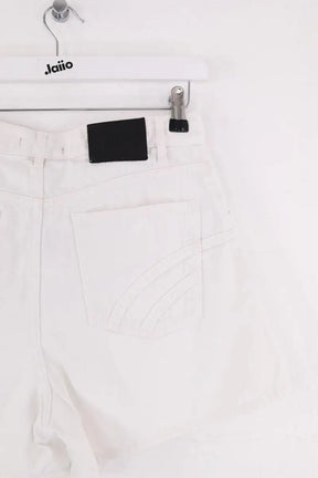 Mini short Maje Blanc en Coton