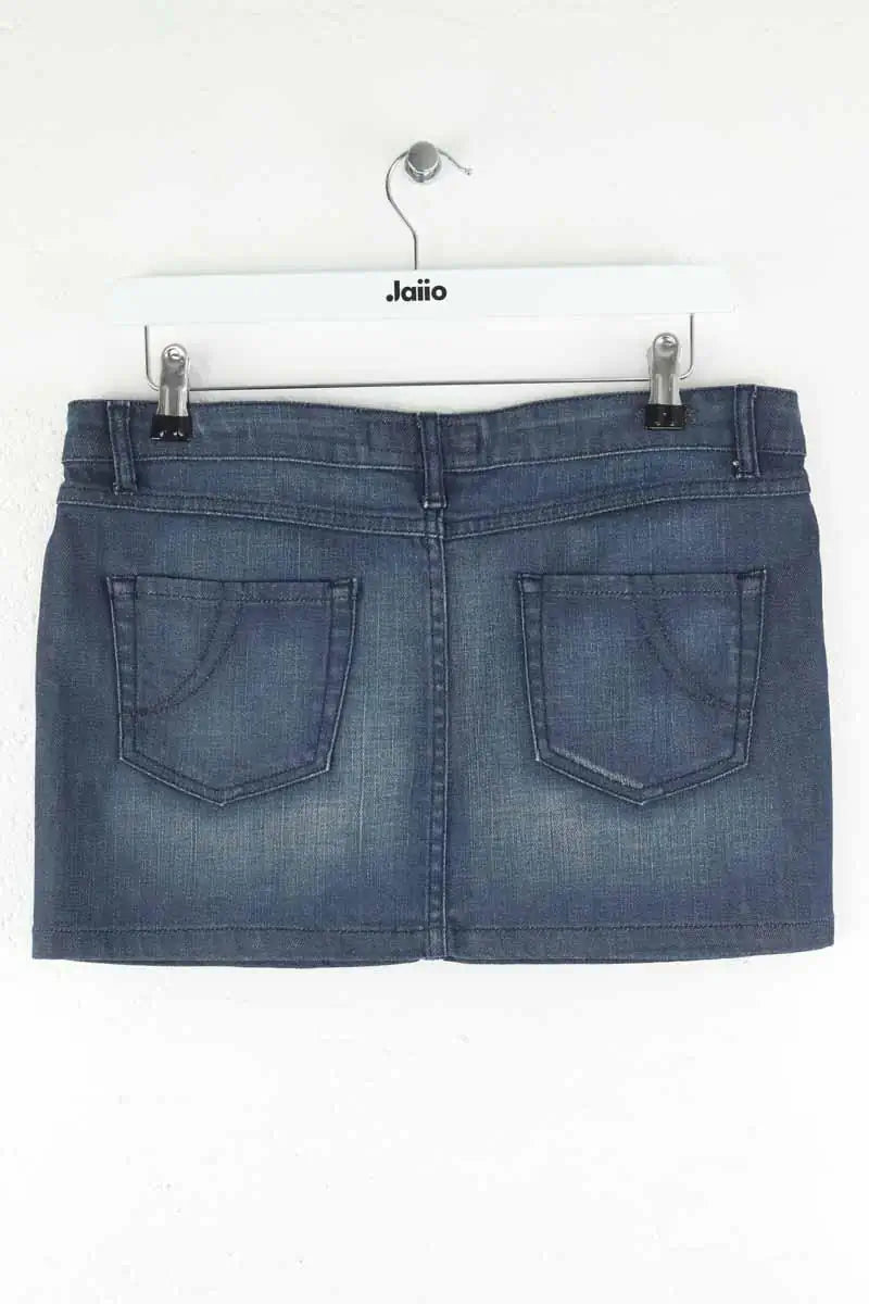 Mini short Maje Bleu en Coton