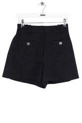 Mini short Maje Noir en Synthétique, taille S - Seconde Main