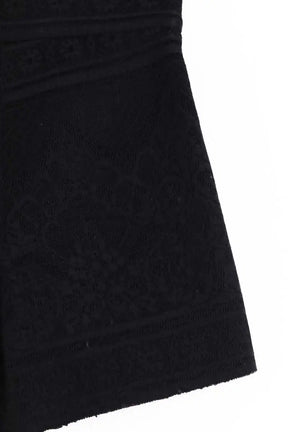 Mini short Maje Noir en Synthétique