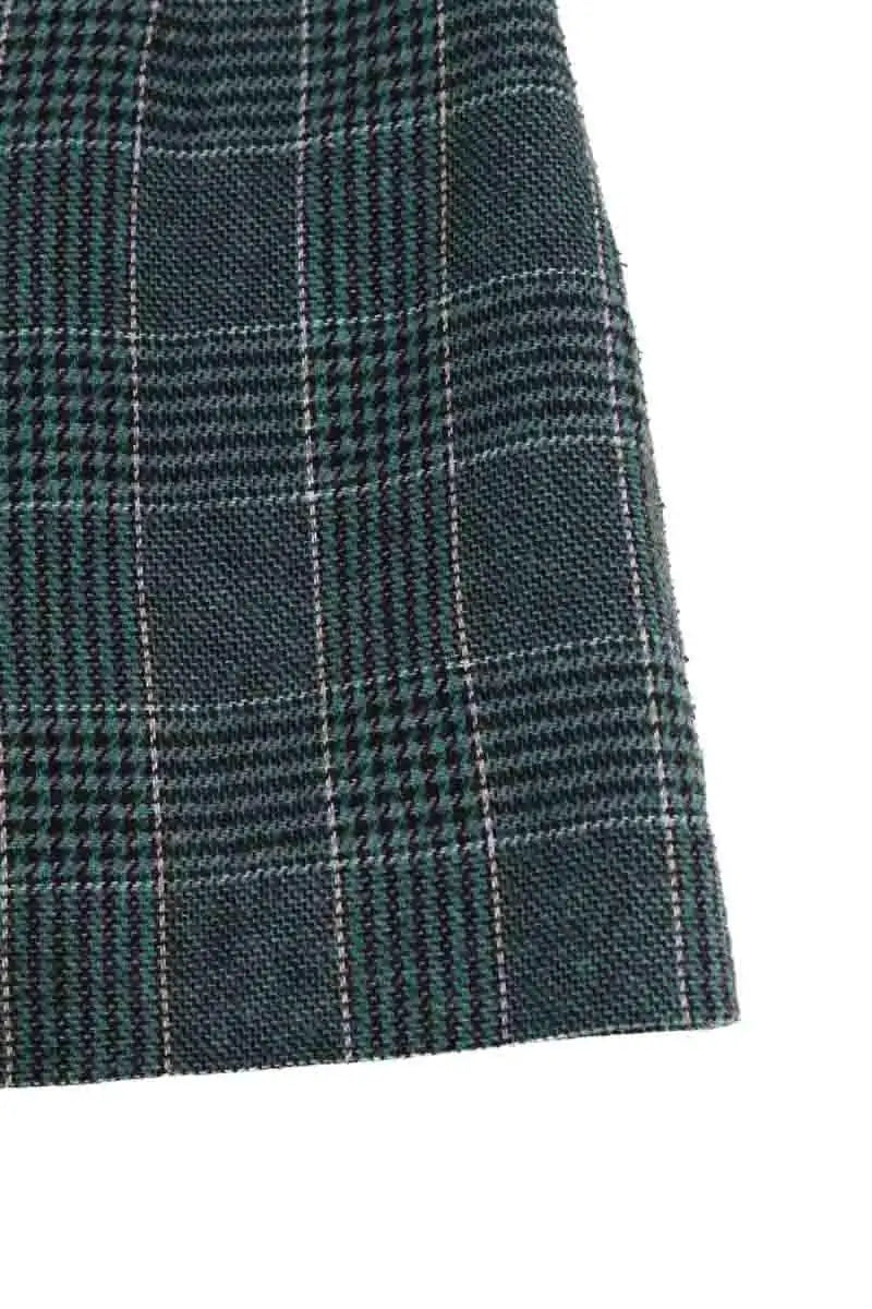 Mini short Maje Vert en Synthétique