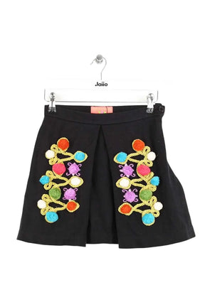 Mini short Manoush Noir en Coton, taille XS - Seconde Main