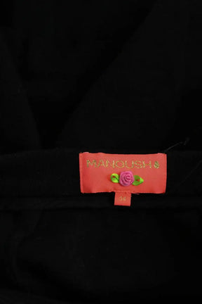 Mini short Manoush Noir en Coton