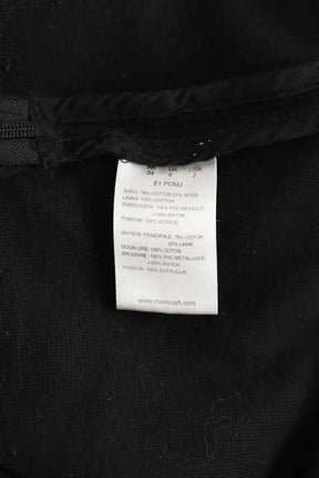 Mini short Manoush Noir en Coton